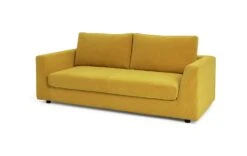 Habitat Brixley Fabric 3 Seater Sofa - Yellow -Chic Household Items 9191336 R Z002A