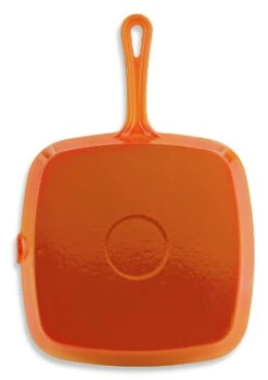 Habitat 23cm Cast Iron Griddle Pan - Orange 9 Habitat 23cm Cast Iron Griddle Pan - Orange -Chic Household Items 9192500 R Z004A