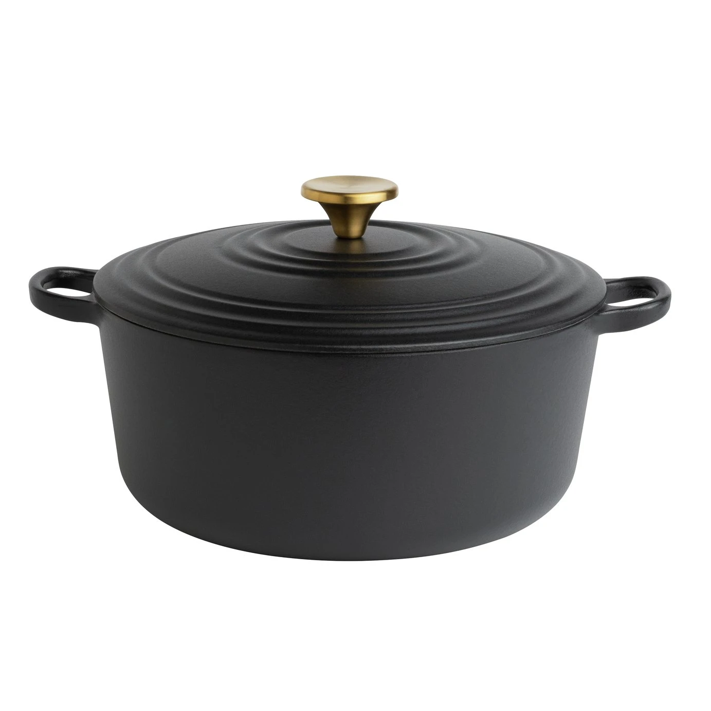 Habitat Another Eden 5.3 Litre Cast Iron Casserole Dish 1 Habitat Another Eden 5.3 Litre Cast Iron Casserole Dish
