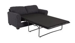 Habitat Lisbon Small Double Fabric Sofa Bed - Charcoal -Chic Household Items 9198786 R Z012A