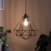 Habitat Kanso Wire Pendant Shade - Black