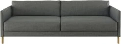 Habitat Hyde 3 Seater Fabric Sofa Bed - Charcoal