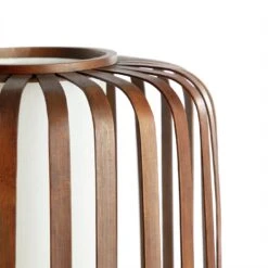 Habitat Achille Floor Lamp - Walnut -Chic Household Items 9202483 R Z004A