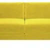 Habitat Hyde Velvet 2 Seater Sofa - Yellow