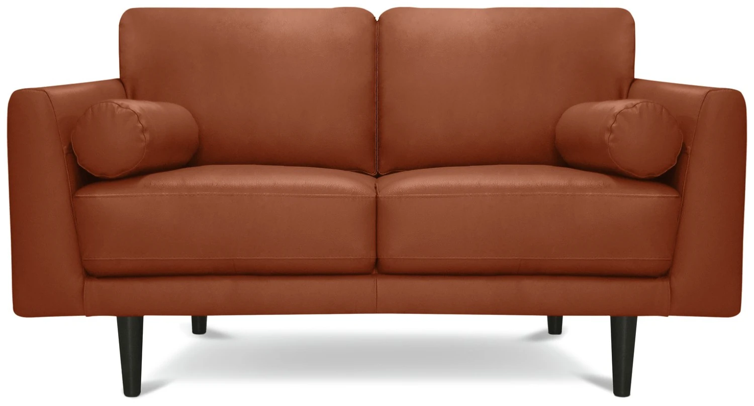 Habitat Jackson Leather 2 Seater Sofa - Tan 1 Habitat Jackson Leather 2 Seater Sofa - Tan