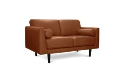Habitat Jackson Leather 2 Seater Sofa - Tan 9 Habitat Jackson Leather 2 Seater Sofa - Tan -Chic Household Items 9206692 R Z002A