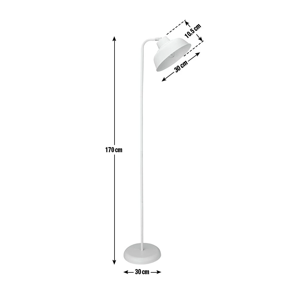 Habitat Benson Floor Lamp - Mustard 9 Habitat Benson Floor Lamp - Mustard - Image 9