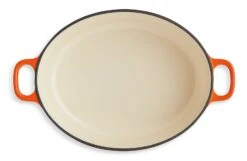 Habitat 4.7 Litre Cast Iron Oval Casserole Dish - Orange -Chic Household Items 9212363 R Z002A