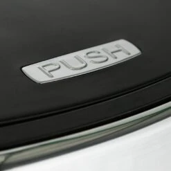 Habitat 30 Litre Square Touch Top Bin - Silver -Chic Household Items 9212569 R Z003A