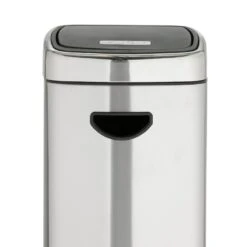 Habitat 30 Litre Square Touch Top Bin - Silver -Chic Household Items 9212569 R Z004A