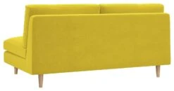 Habitat Teo Velvet 2 Seater Sofa - Yellow -Chic Household Items 9216840 R Z003A
