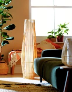 Habitat Sirit Floor Lamp - Natural -Chic Household Items 9218783 R Z002C