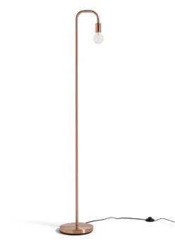Habitat Rayner Floor Lamp - Rose Gold -Chic Household Items 9222061 R Z002A