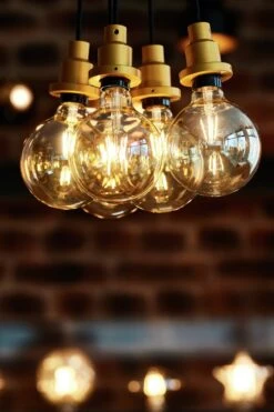 Osram 28W ES LED G200 Vintage Gold Light Bulb -Chic Household Items 9225336 R Z003A