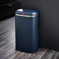 Tower 58 Liter Cavaletto Sensor Bin - Blue -Chic Household Items 9308916 R Z005A