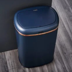Tower 58 Liter Cavaletto Sensor Bin - Blue -Chic Household Items 9308916 R Z007A