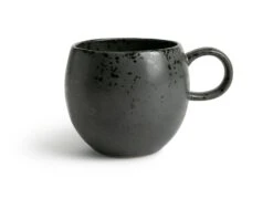 Habitat Set Of 4 Preto Stoneware Mugs 6 Habitat Set Of 4 Preto Stoneware Mugs -Chic Household Items 9310784 R Z002A