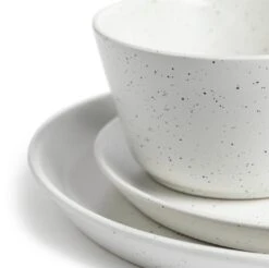 Habitat Addison 12 Piece Stoneware Dinner Set - White 10 Habitat Addison 12 Piece Stoneware Dinner Set - White -Chic Household Items 9311453 R Z004A