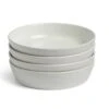 Habitat Addison 4 Piece Stoneware Pasta Bowl - White