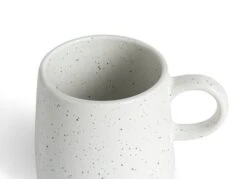 Habitat Addison Set Of 4 Speckled Mugs - White 7 Habitat Addison Set Of 4 Speckled Mugs - White -Chic Household Items 9311594 R Z004A