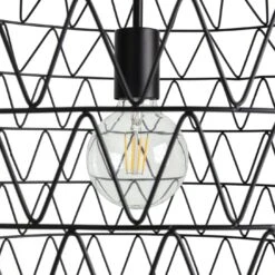 Habitat Moore Ceiling Light - Black -Chic Household Items 9312926 R Z002A