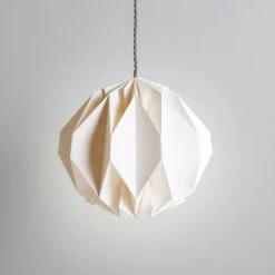 Habitat Kura Origami 36cm Paper Shade - White -Chic Household Items 9332487 R Z002C