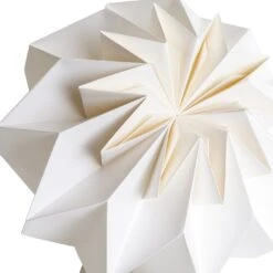 Habitat Kura Origami 36cm Paper Shade - White -Chic Household Items 9332487 R Z003A