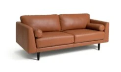Habitat Jackson Leather 3 Seater Sofa - Tan 15 Habitat Jackson Leather 3 Seater Sofa - Tan -Chic Household Items 9335147 R Z002A