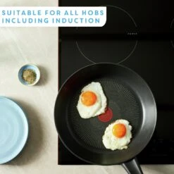 Tefal Jamie Oliver 24cm Non Stick Stainless Steel Frying Pan -Chic Household Items 9336373 R Z006A