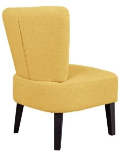 Habitat Delilah Fabric Cocktail Chair - Yellow -Chic Household Items 9337808 R Z003A