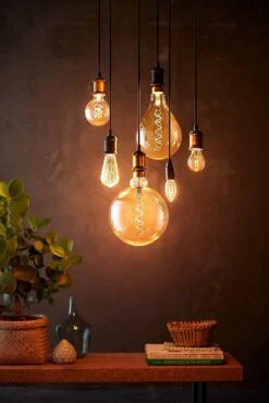 Philips LED Filament E27 6.5W (40W) Dim Giant Bulb - Gold -Chic Household Items 9339552 R Z004A