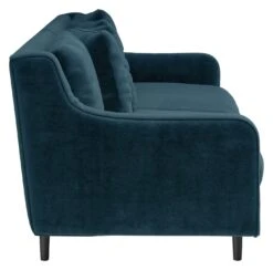 Habitat Swift Velvet 3 Seater Sofa - Blue 11 Habitat Swift Velvet 3 Seater Sofa - Blue -Chic Household Items 9342769 R Z004A