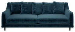 Habitat Swift Velvet 3 Seater Sofa - Blue 14 Habitat Swift Velvet 3 Seater Sofa - Blue -Chic Household Items 9342769 R Z009A