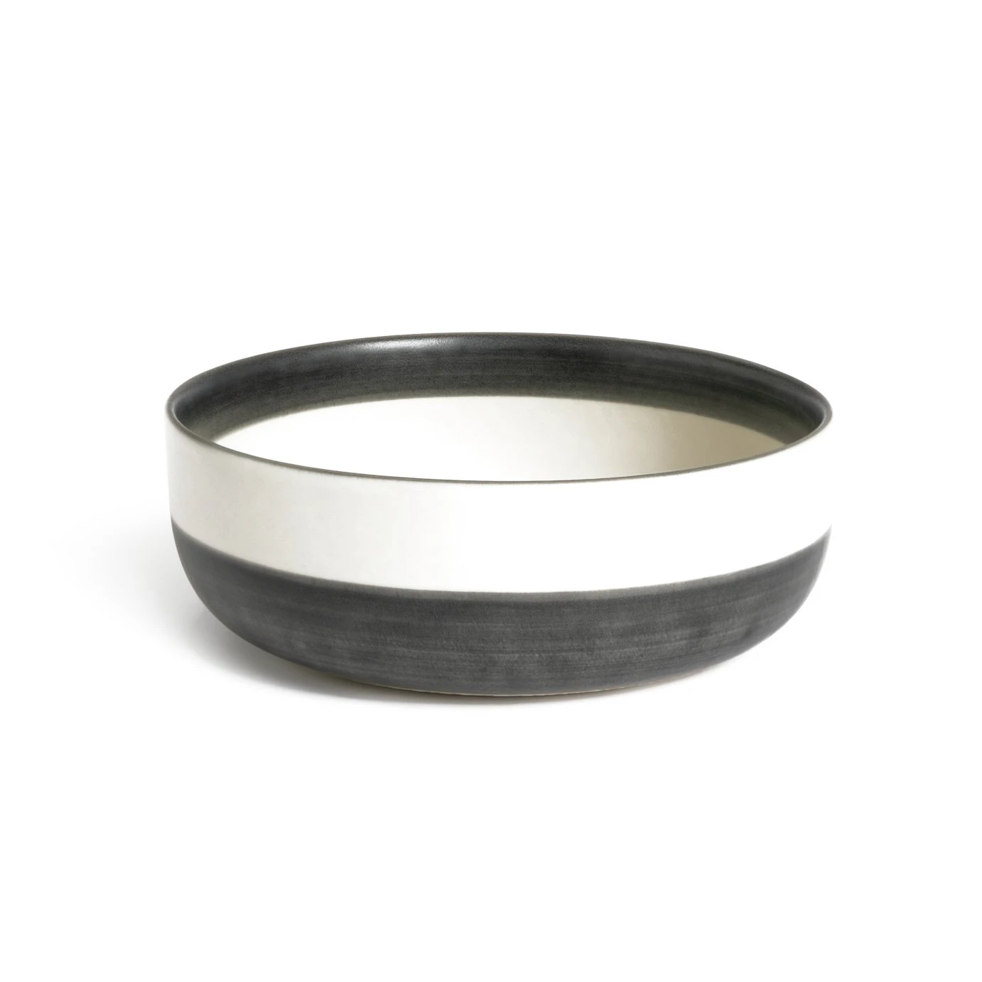 Habitat Stripe 12 Piece Stoneware Dinner Set - Multicoloured 6 Habitat Stripe 12 Piece Stoneware Dinner Set - Multicoloured - Image 6