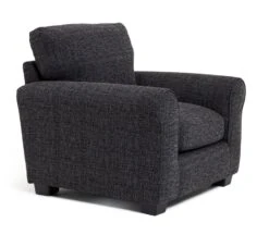 Habitat Lisbon Fabric Armchair - Charcoal 16 Habitat Lisbon Fabric Armchair - Charcoal -Chic Household Items 9362897 R Z004A