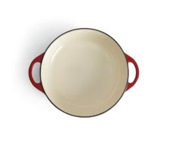 Habitat Country Manor 4 Litre Cast Iron Casserole Dish - Red 7 Habitat Country Manor 4 Litre Cast Iron Casserole Dish - Red -Chic Household Items 9377167 R Z002A