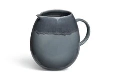 Habitat Evora Stoneware Jug - Green 8 Habitat Evora Stoneware Jug - Green -Chic Household Items 9381328 R Z003A