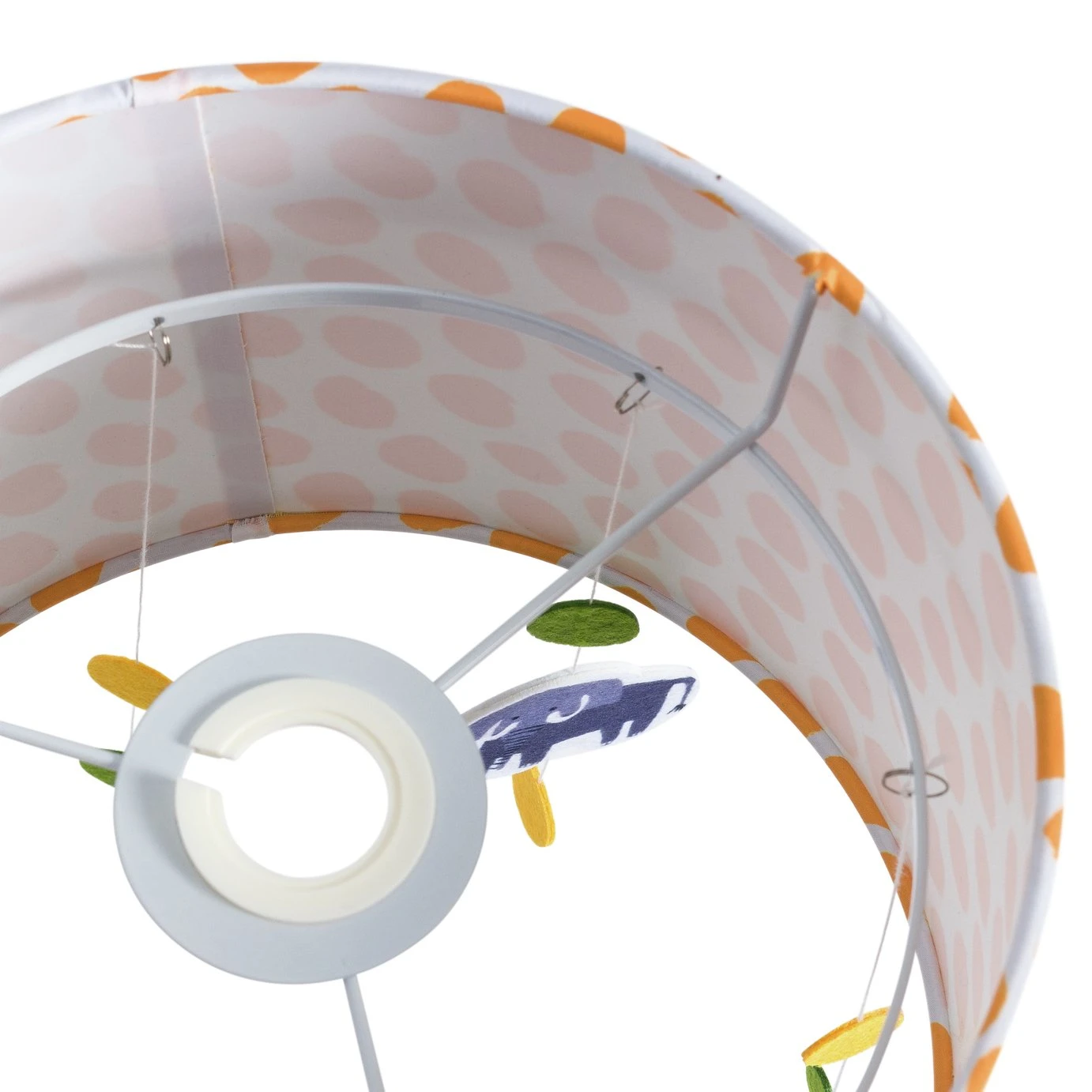 Habitat Kids Drum Dash Print & Hanging Animal Ceiling Shade 5 Habitat Kids Drum Dash Print & Hanging Animal Ceiling Shade - Image 5