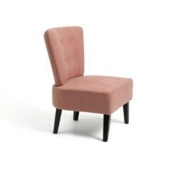 Habitat Delilah Fabric Cocktail Chair - Pink -Chic Household Items 9397336 R Z004A