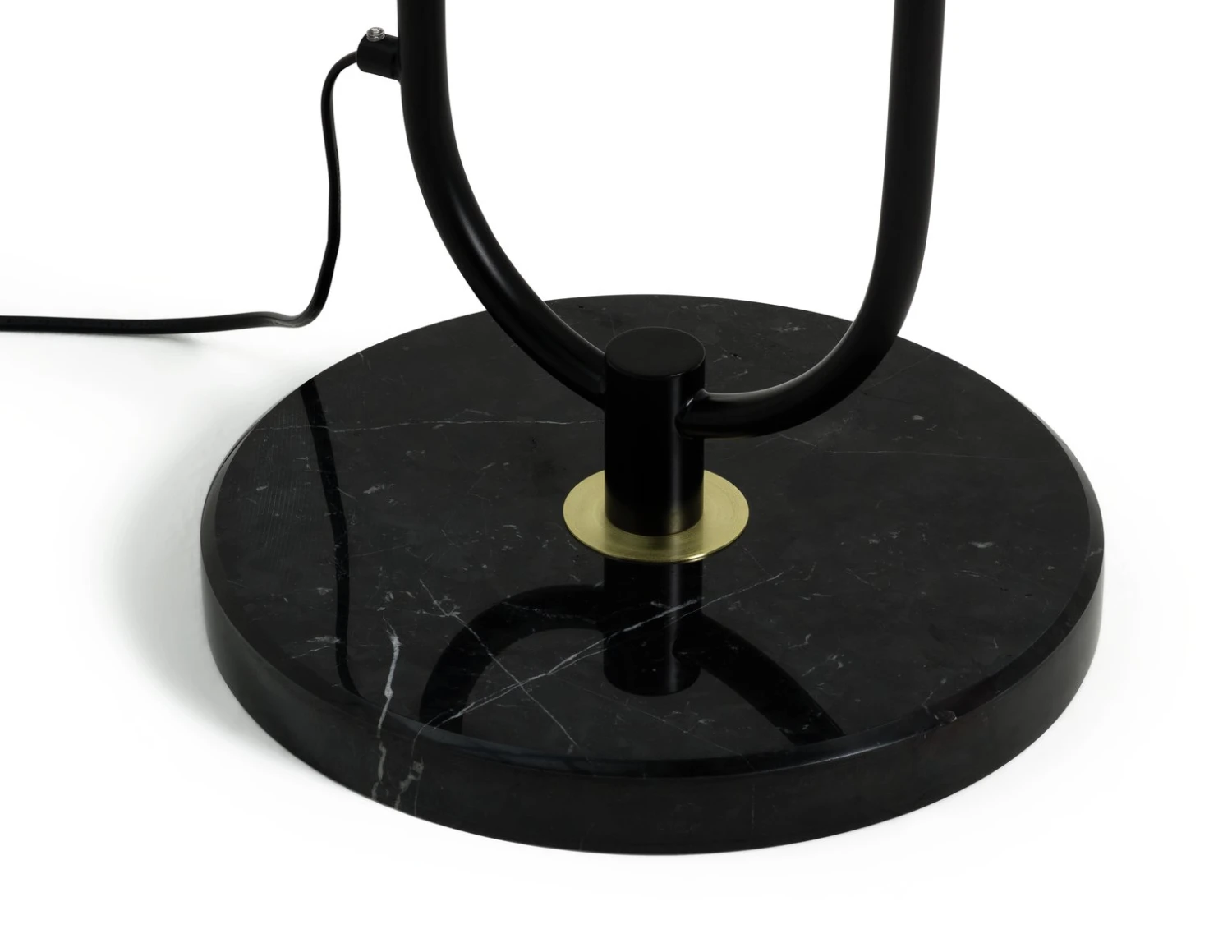 Habitat Sagara Opal Shelf Floor Lamp - Black 4 Habitat Sagara Opal Shelf Floor Lamp - Black - Image 4