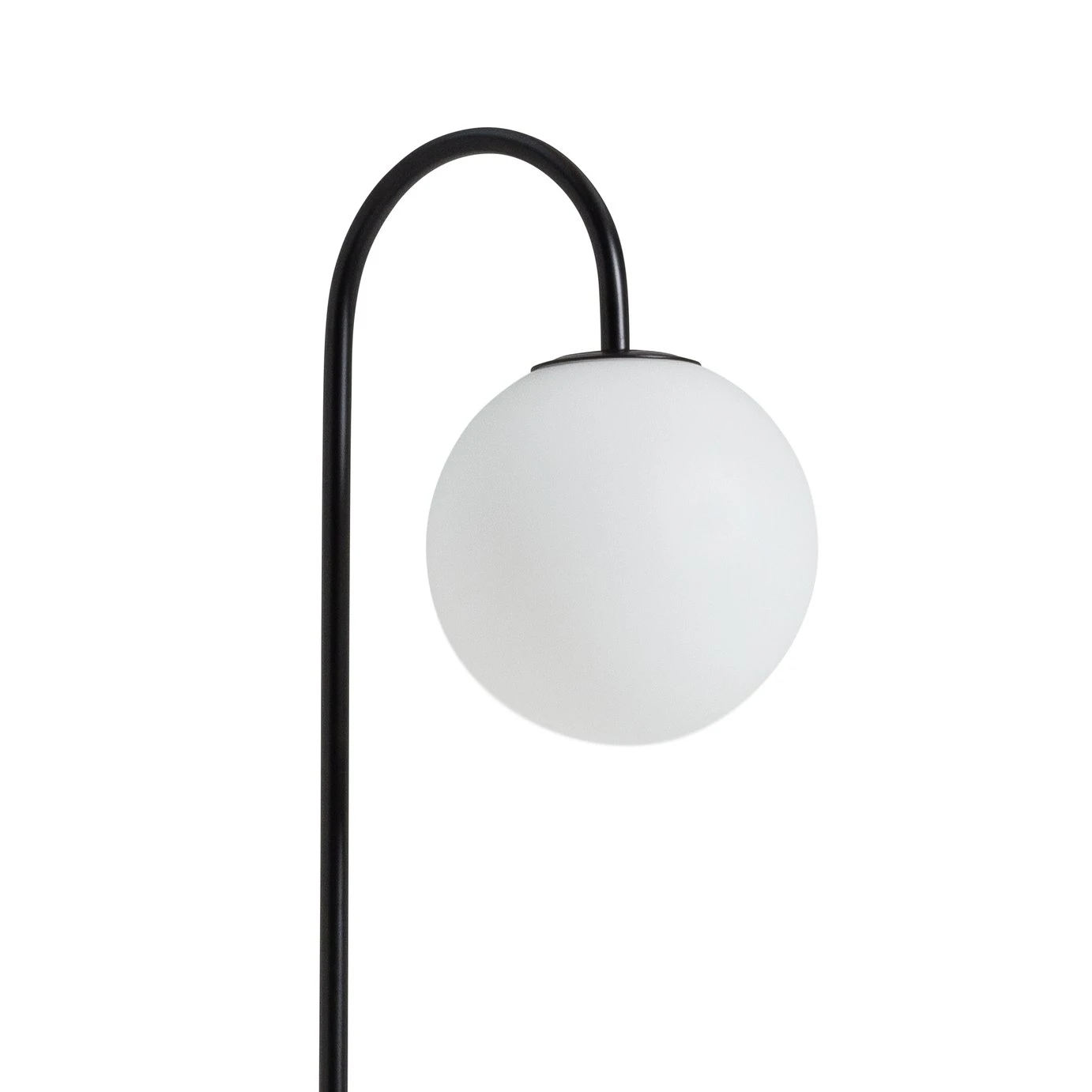 Habitat Sagara Opal Shelf Floor Lamp - Black 6 Habitat Sagara Opal Shelf Floor Lamp - Black - Image 6