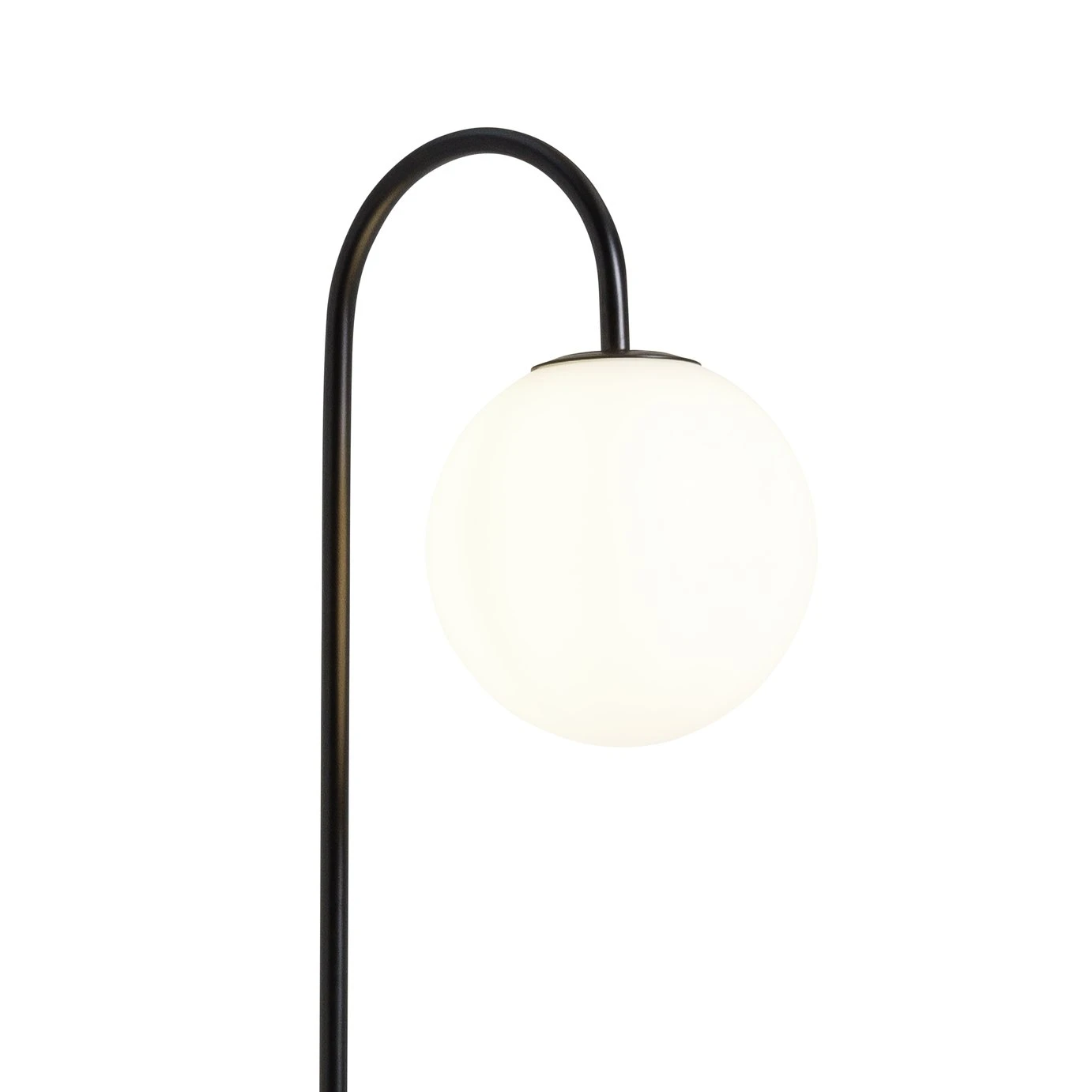 Habitat Sagara Opal Shelf Floor Lamp - Black 7 Habitat Sagara Opal Shelf Floor Lamp - Black - Image 7