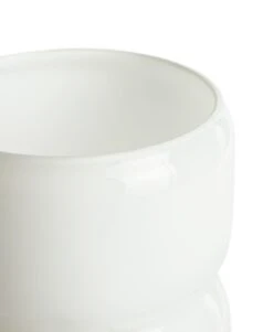 Habitat Parr Glass Column Table Lamp - White -Chic Household Items 9404504 R Z002A