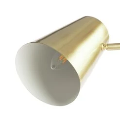 Habitat Iras Brass 2 Light Floor Lamp - Gold -Chic Household Items 9404834 R Z002A