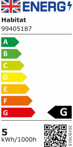 Habitat Mopsa LED Desk Lamp - Black 11 Habitat Mopsa LED Desk Lamp - Black -Chic Household Items 9405187 R A001