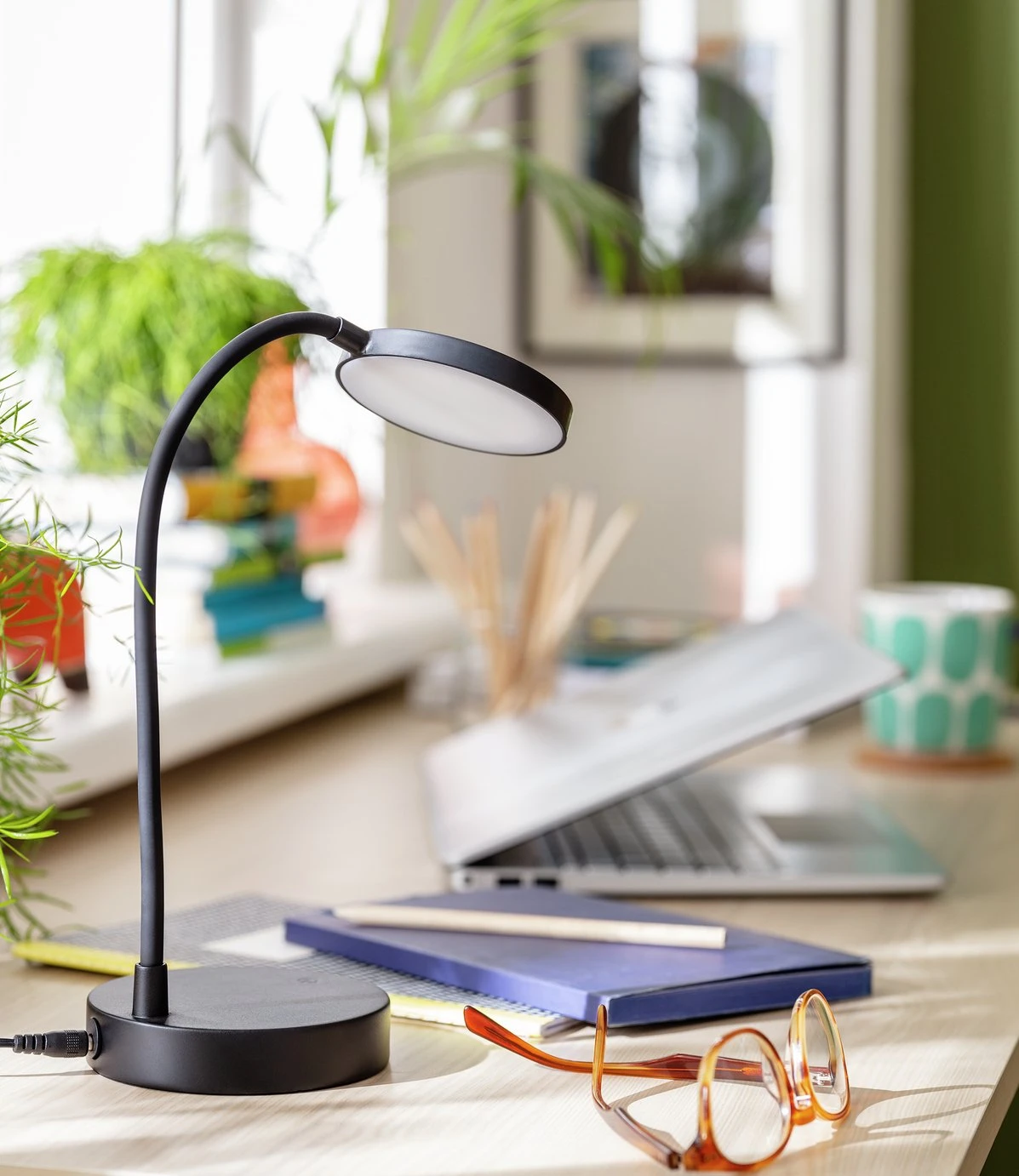 Habitat Mopsa LED Desk Lamp - Black 9 Habitat Mopsa LED Desk Lamp - Black - Image 9