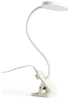 Habitat Mopsa Clip Lamp - White 11 Habitat Mopsa Clip Lamp - White -Chic Household Items 9405259 R Z001C