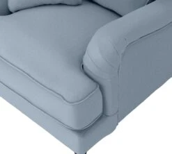 Habitat Matilda Velvet Armchair - Light Blue -Chic Household Items 9405314 R Z006A