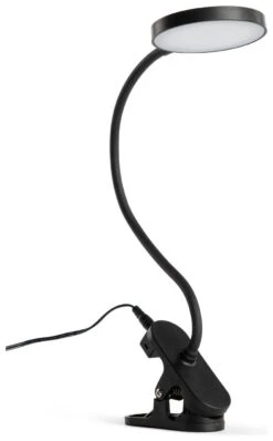 Habitat Mopsa Clip Lamp - Black -Chic Household Items 9405338 R Z001C