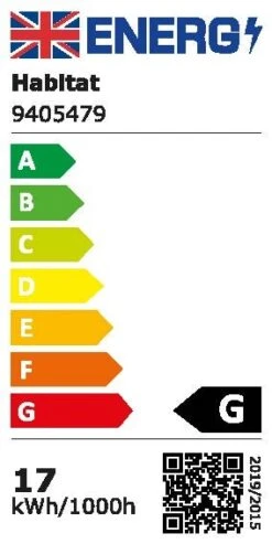 Habitat Spiral LED Tripod Floor Lamp - Chrome -Chic Household Items 9405479 R A001